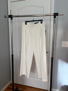 Jones New York Wide-Leg Dress Pants in White